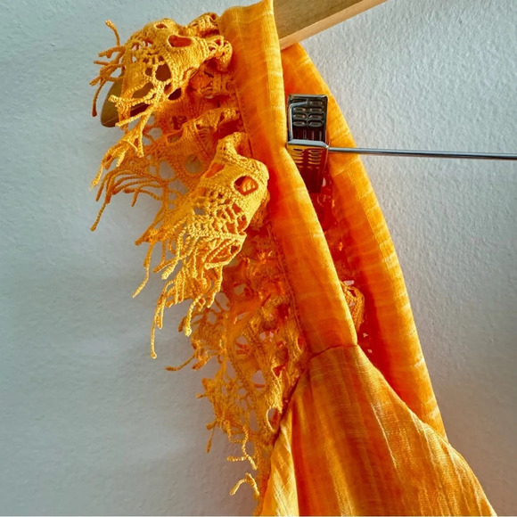 NWT Peixoto Farrah Marigold Fringe Dress Size Size XL - Picture 8 of 12